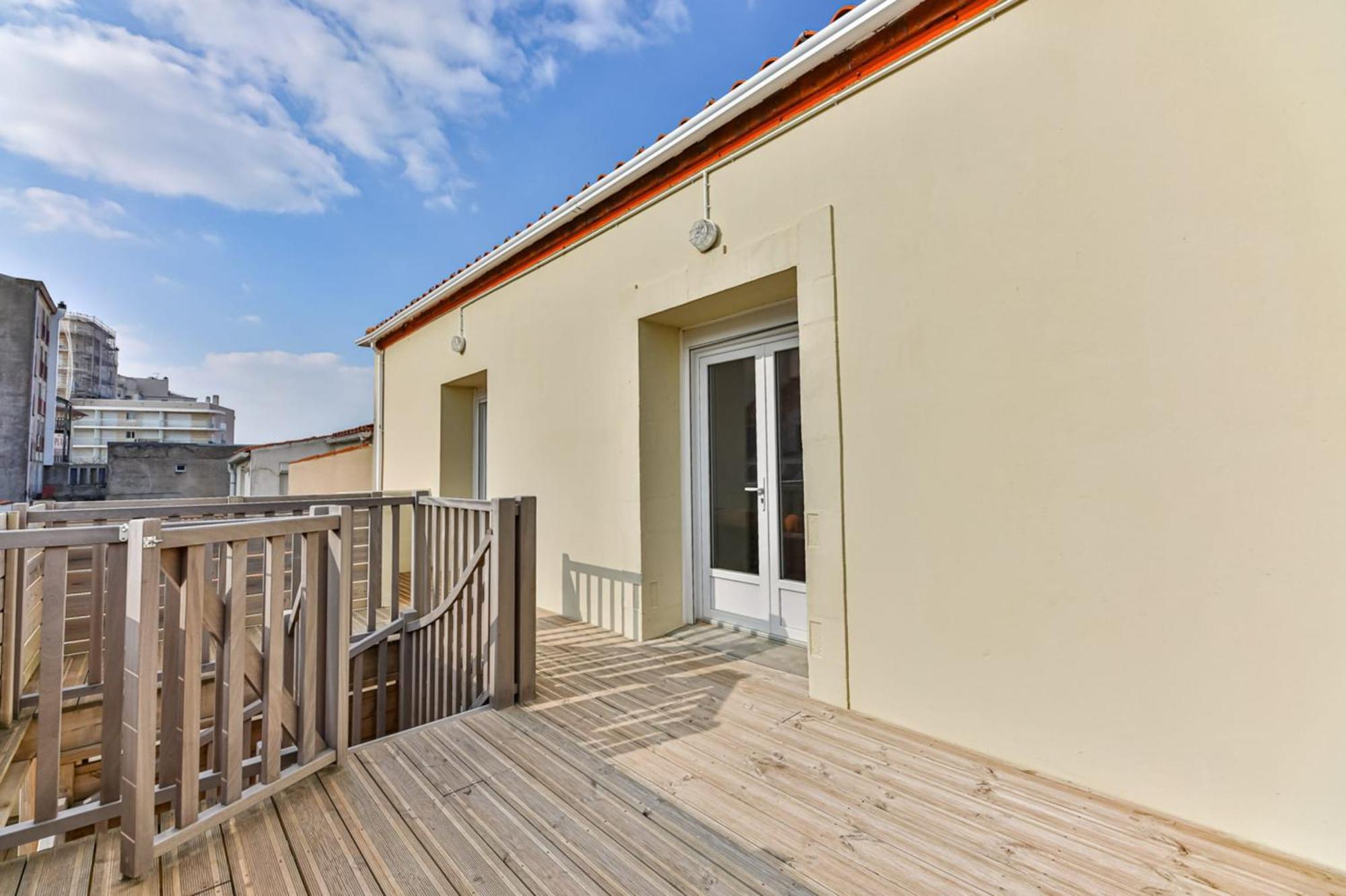 Cote Plage - Vue Mer - Terrasse Saint-Jean-de-Monts Exterior photo